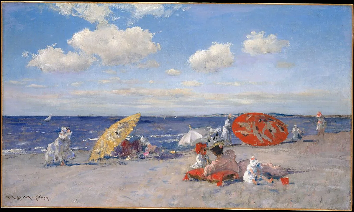 At the Seaside — William Merritt Chase