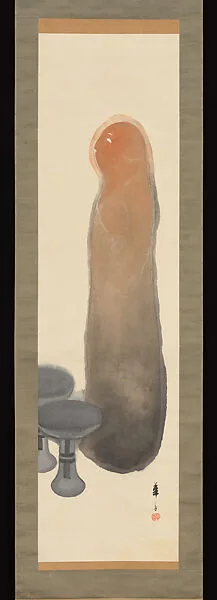 埴輪図 (Haniwa zu)|Haniwa — Tsuji Kakō 都路華香