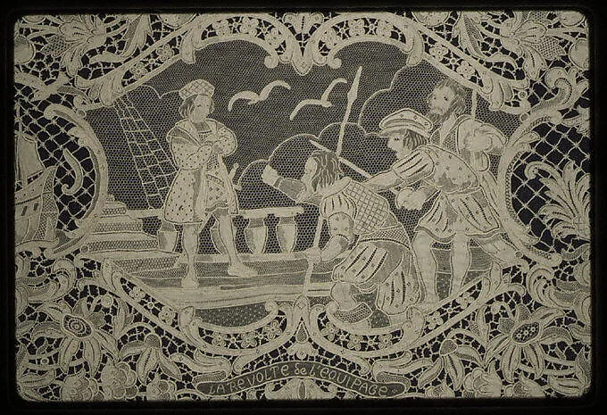 Napkin (from a set of table linens) — Unknown