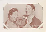 Fanny Brice (Baby Snooks) and Hanley Stafford from TV and Radio Stars Exhibit Cards series (W409) — Unknown