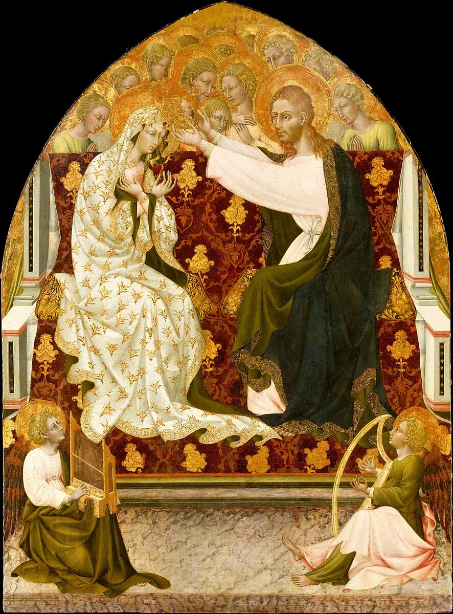Coronation of the Virgin — Giovanni di Paolo (Giovanni di Paolo di Grazia)