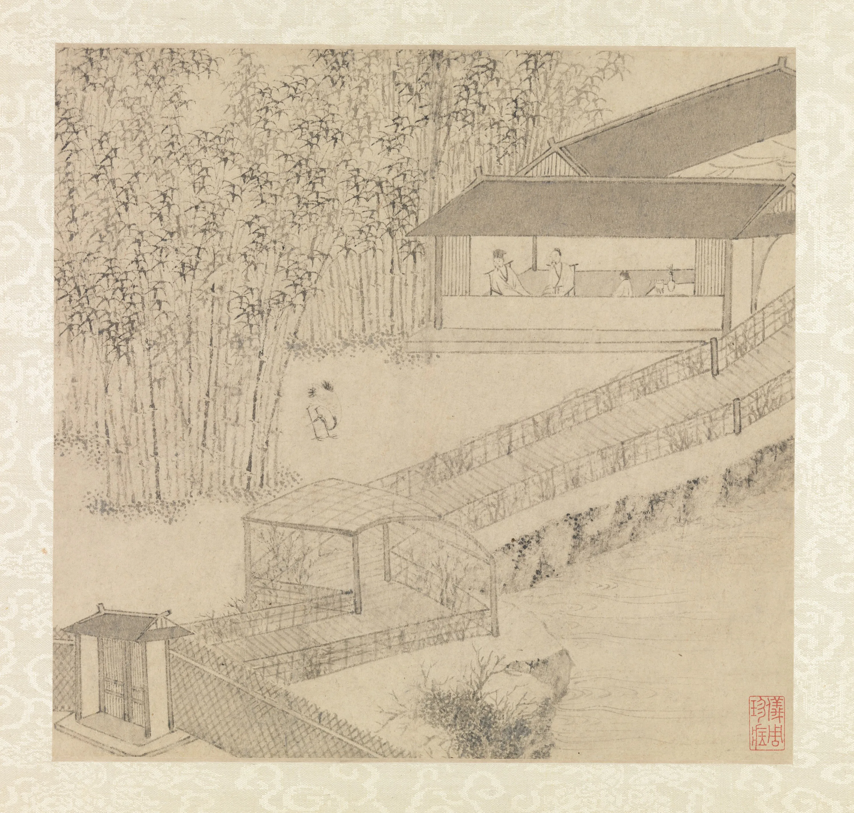明 文徵明 拙政園圖詩 冊|Garden of the Inept Administrator — Wen Zhengming