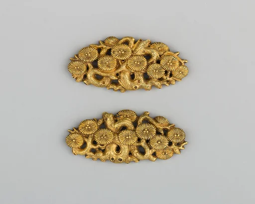 Pair of Sword-Grip Ornaments (Menuki)