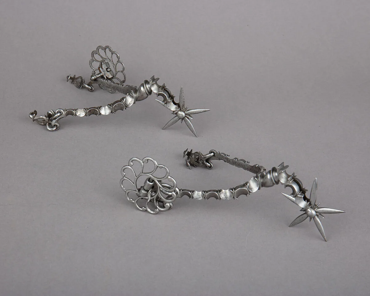 Pair of Rowel Spurs — Unknown
