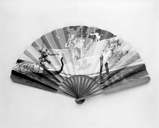 Advertising fan