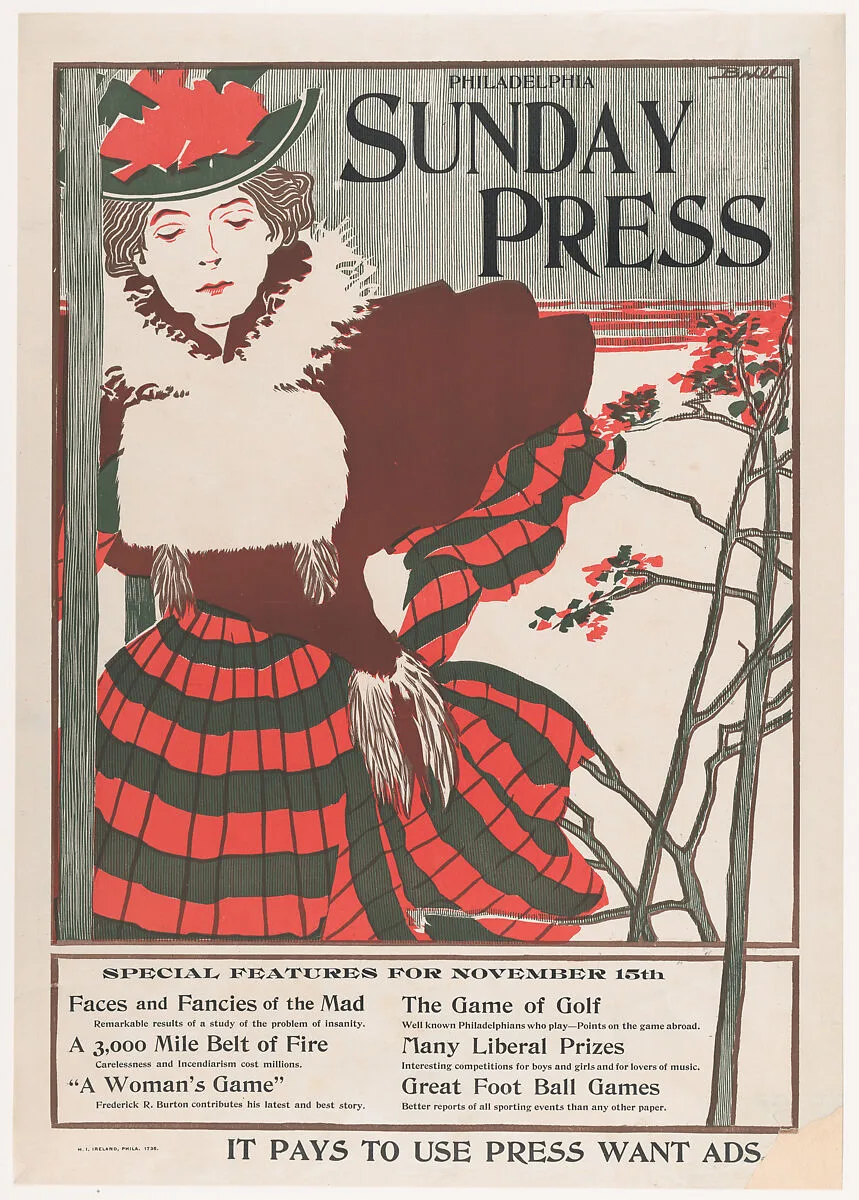 Philadelphia Sunday Press: November 15 — George Reiter Brill