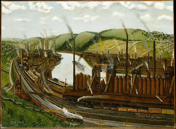 The Monongahela River Valley, Pennsylvania — John Kane