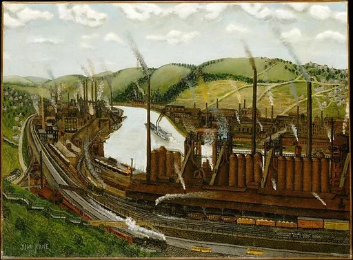 The Monongahela River Valley, Pennsylvania