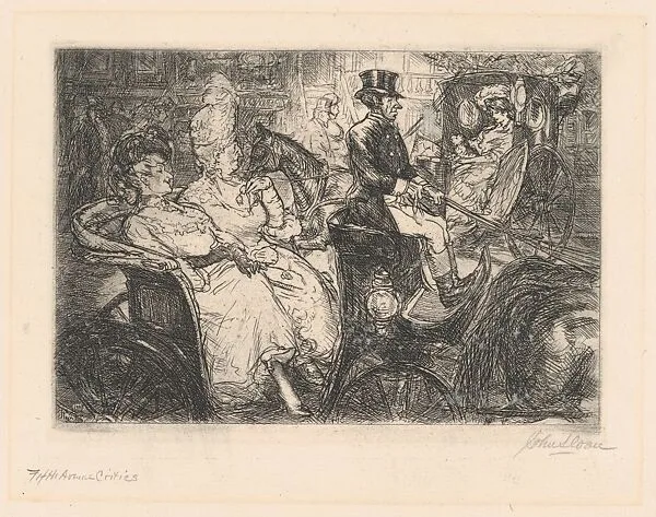Fifth Avenue Critics; from the series 'New York City Life' — John Sloan
