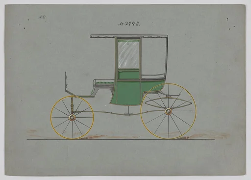 Design for 4 seat Rockaway, no. 3945
