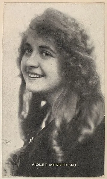 Violet Mersereau, from the Black and White Movie Stars series (D1), issued by the E. H. Koester Baking Company — E. H. Koester Baking Company, Baltimore