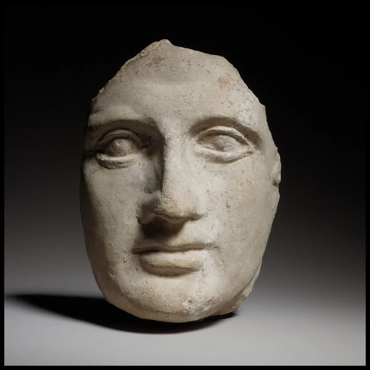 Fragment of a terracotta head — Unknown