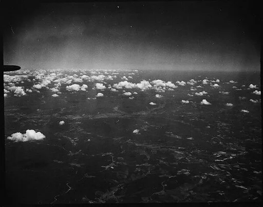 [View from Plane, Southeastern U.S.]