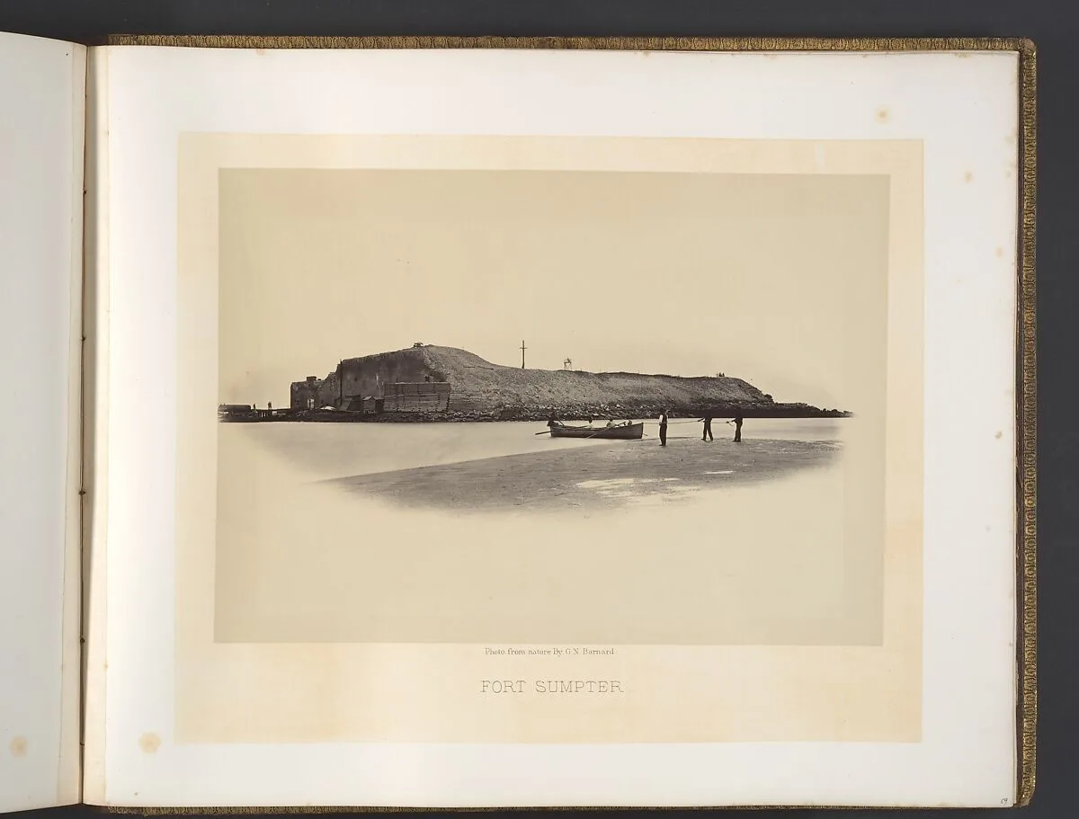 Fort Sumpter — George N. Barnard