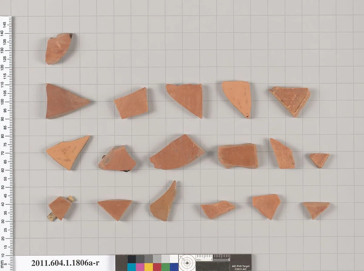 Terracotta rim fragments of kylikes(drinking cups) — Unknown