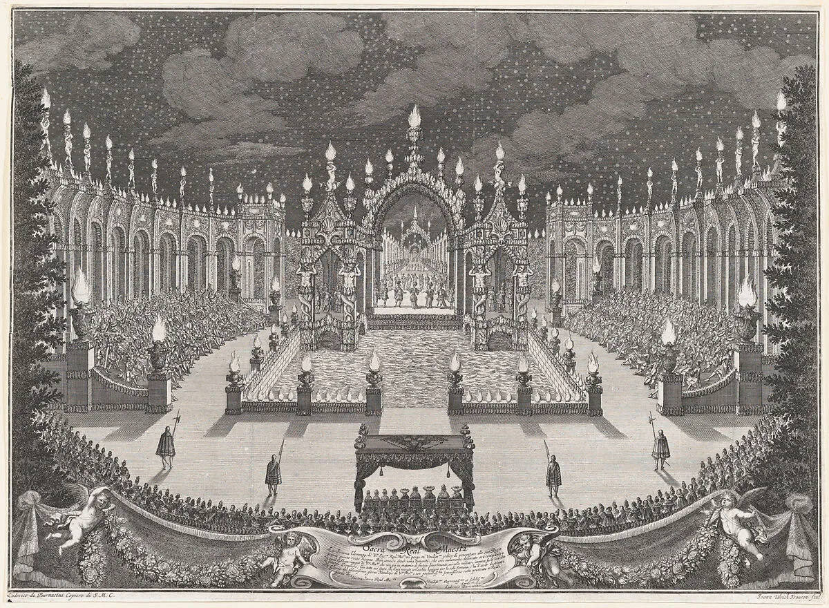 Final ballet of 'L'Euleo festeggiante nel ritorno d'Alessandro dall'India' — Johann Ulrich Kraus|Ludovico Ottaviano Burnacini