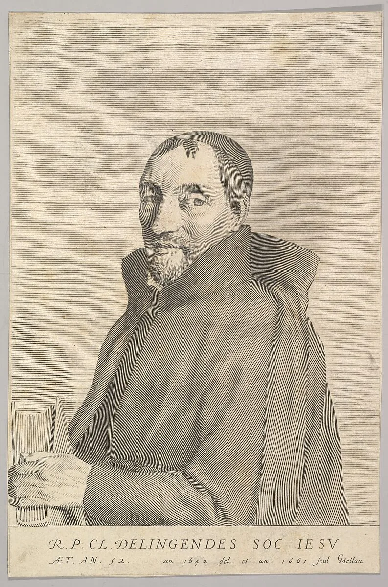 Le Père Claude de Lingendes — Claude Mellan|Claude de Lingendes