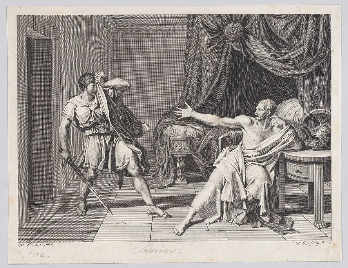 Marius — Jean Germain Drouais|Johann Heinrich Lips