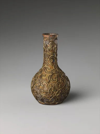 清晚期 掐絲琺瑯樣盒|Vase from sample set of Chinese cloisonné