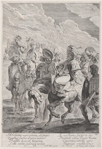A Turkish Prince on Horseback