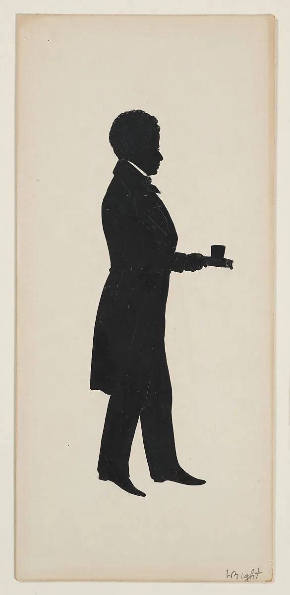 George Wright — Auguste Edouart