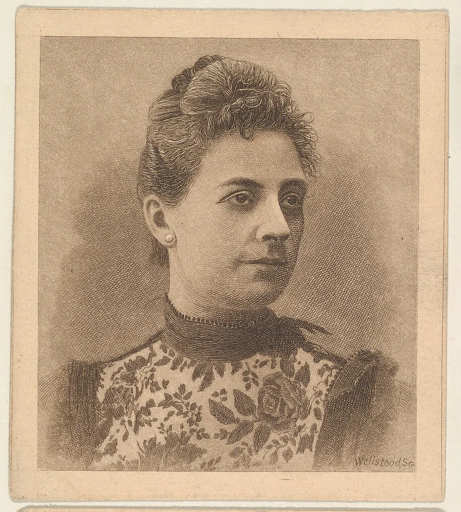 Portrait, from the Women's Portraits series (N198) issued by Wm. S. Kimball & Co. — William S. Kimball & Company|William Wellstood