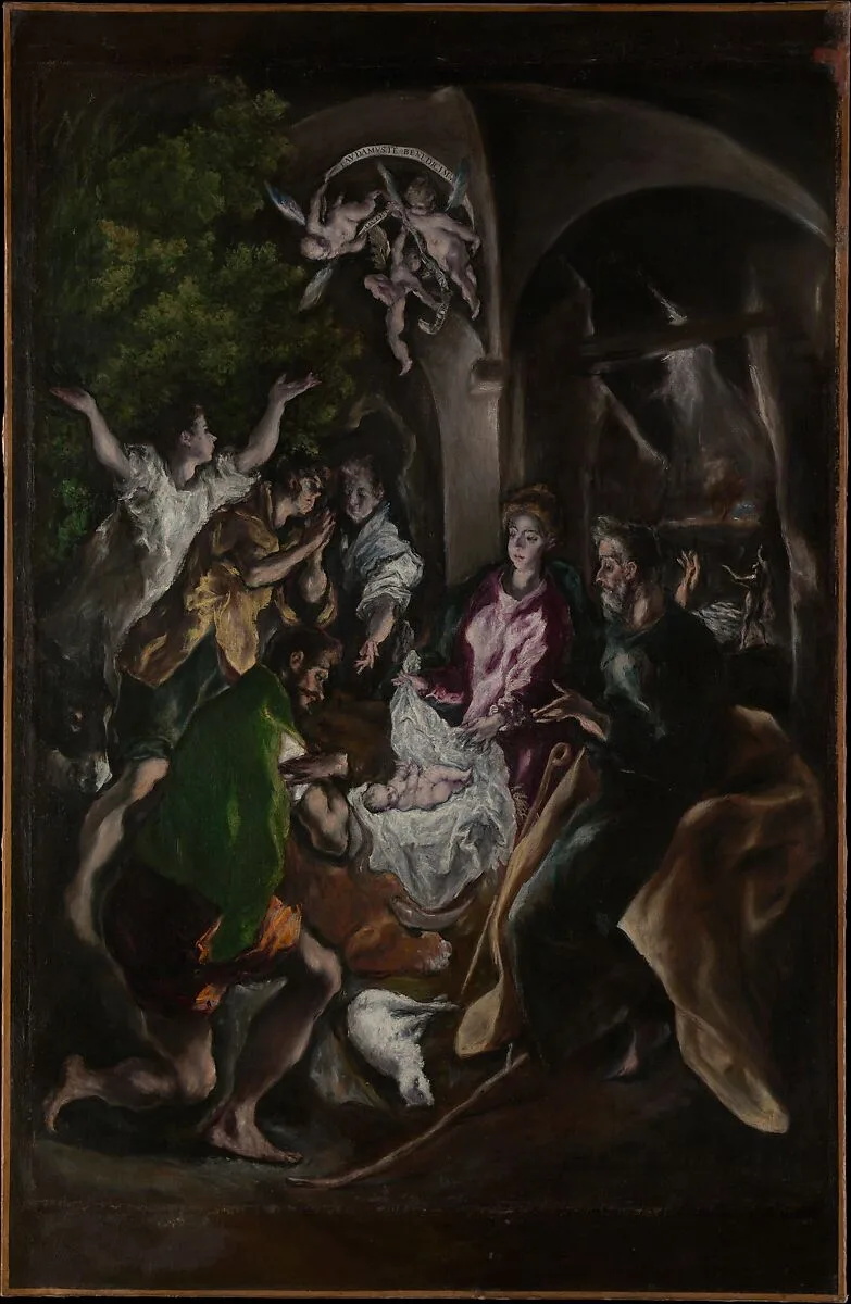 The Adoration of the Shepherds — El Greco (Domenikos Theotokopoulos)