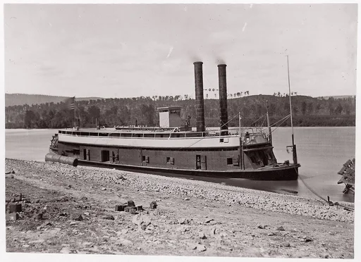 "General Grant" at Kingston Gap, Tennessee River