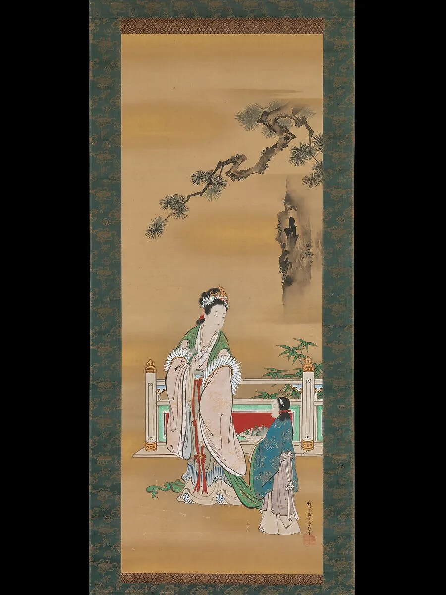 西王母図|Queen Mother of the West — Kano Osanobu