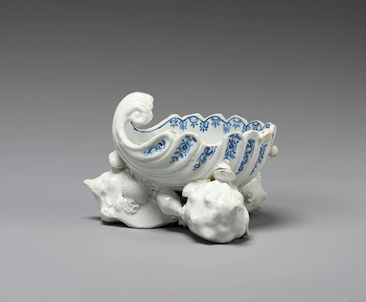 Sweetmeat dish (one of a pair) — Bow Porcelain Factory