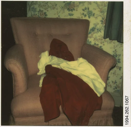 [Clothes on Armchair]