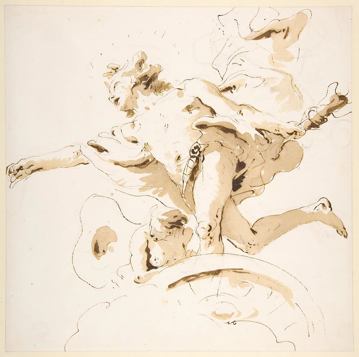 Apollo Standing in His Chariot — Giovanni Battista Tiepolo