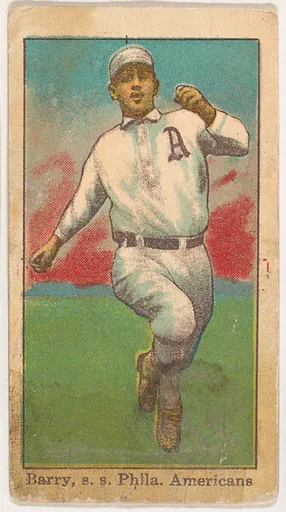 Jack Barry, Philadelphia, from Mino Cigarettes Baseball Series, 1911-1916
