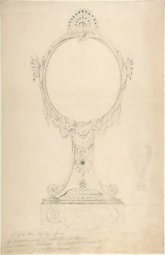 Design for an Enamelled Mirror