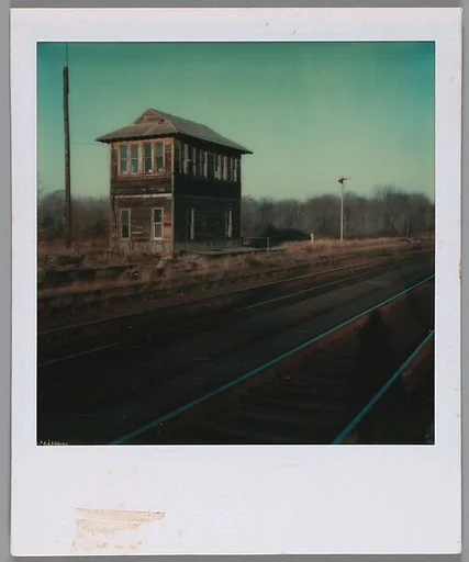 [House by Railroad Tracks]