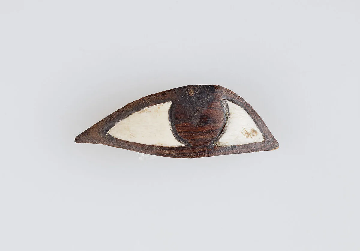 Eye inlay from coffin — Unknown