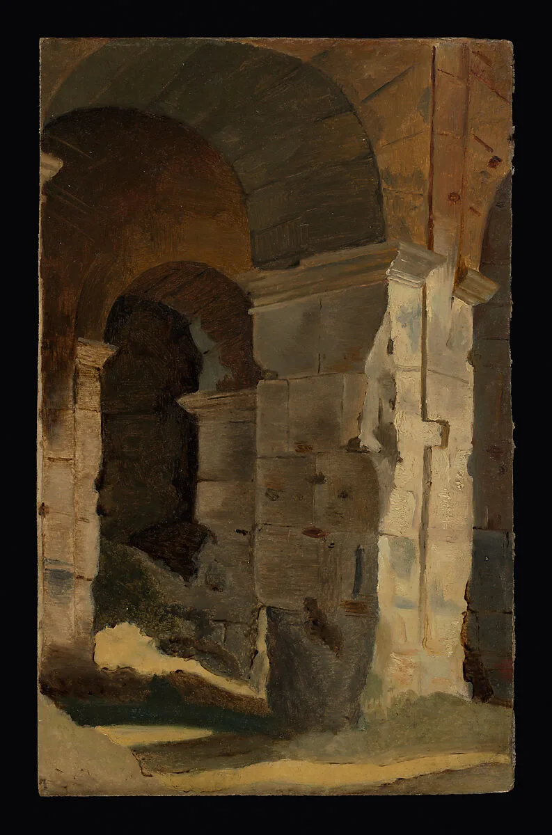 An Arcade in the Colosseum — Jean Antoine Constantin, called Constantin d'Aix