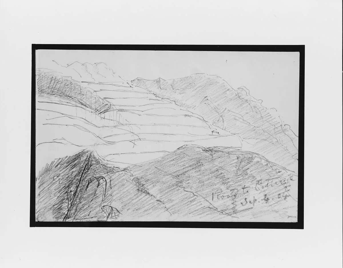 Road to Cattiruje (?) (from Sketchbook) — Mary Newbold Sargent