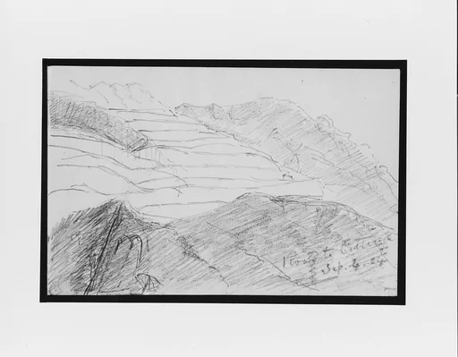 Road to Cattiruje (?) (from Sketchbook)