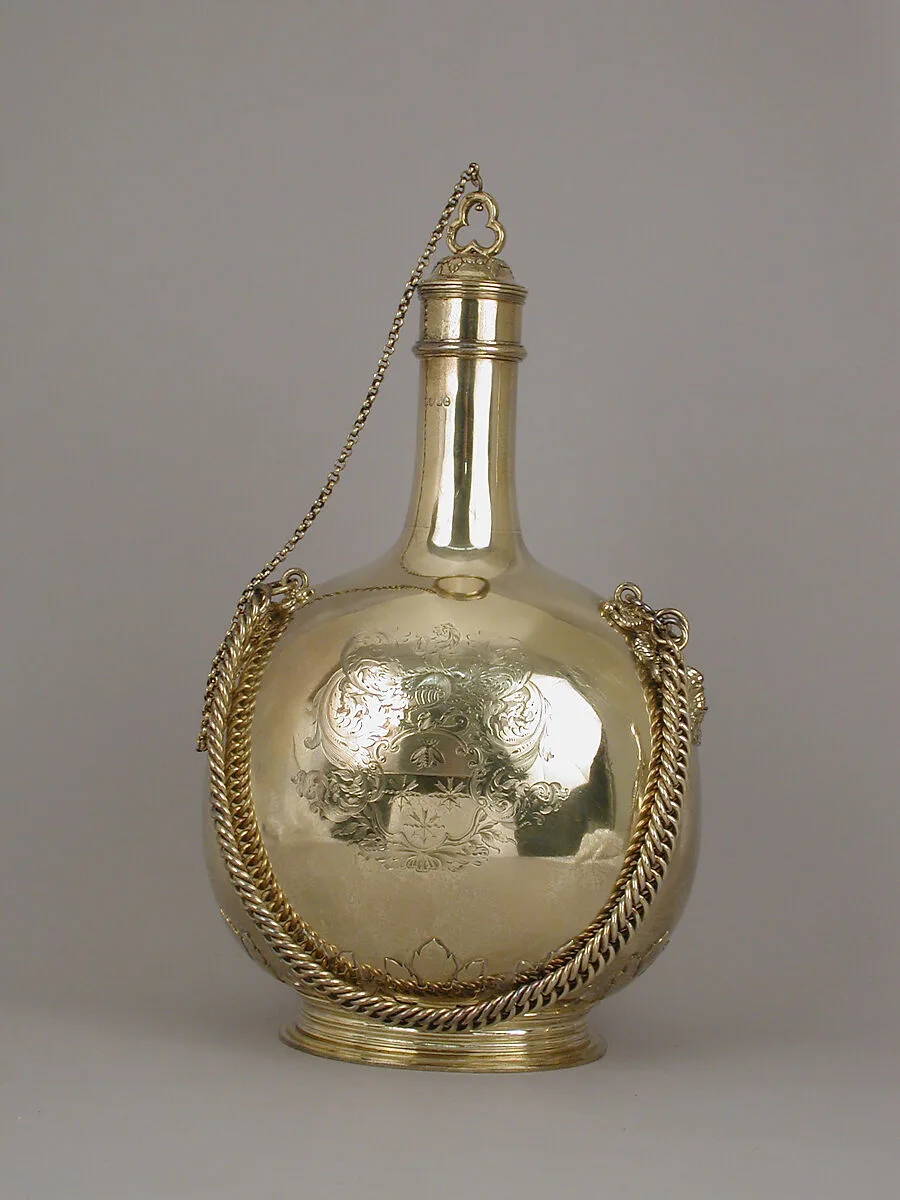 Pilgrim bottle (one of a pair) — William Elliott