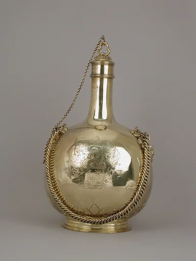 Pilgrim bottle (one of a pair)
