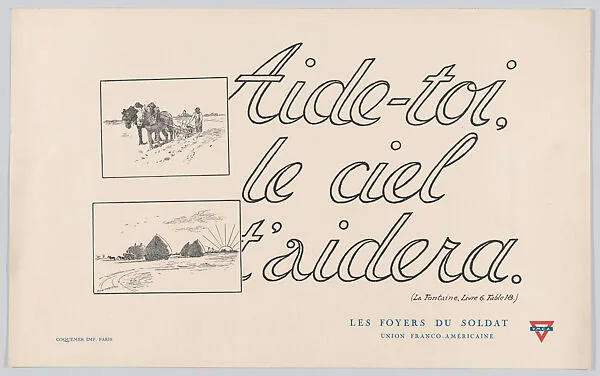 Aide-toi, le ciel t'aidera — Fred Christol|Coquemer Imprimerie, Paris