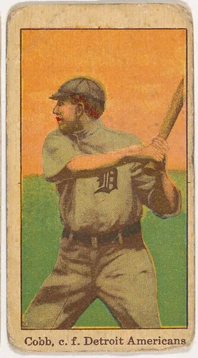 Ty Cobb, Detroit, from Kotton Tobacco Baseball Series, 1911-1916
