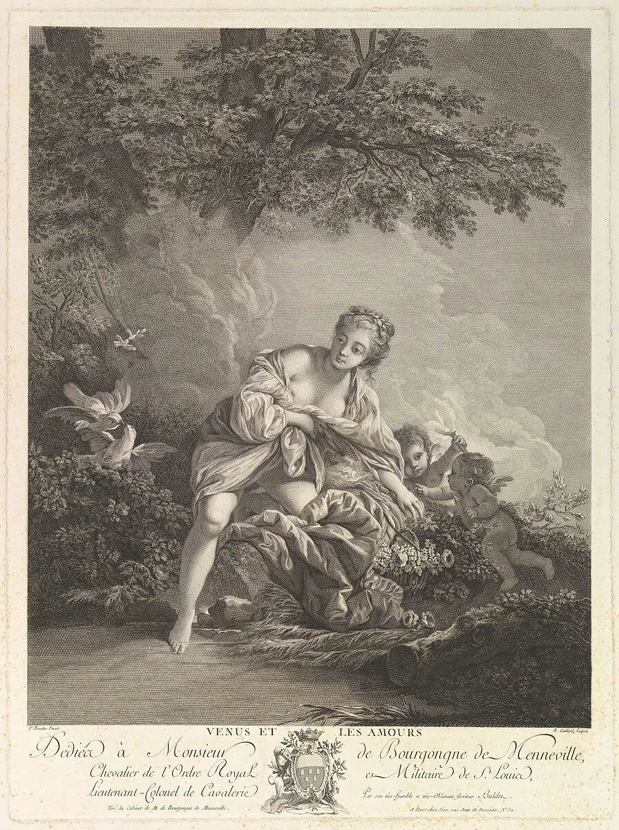 Venus et les Amours (Venus and the Loves) — René Gaillard|François Boucher