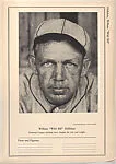 William "Wild Bill" Hallahan from Sports Exchange All-Stars trade cards (W603) — Unknown