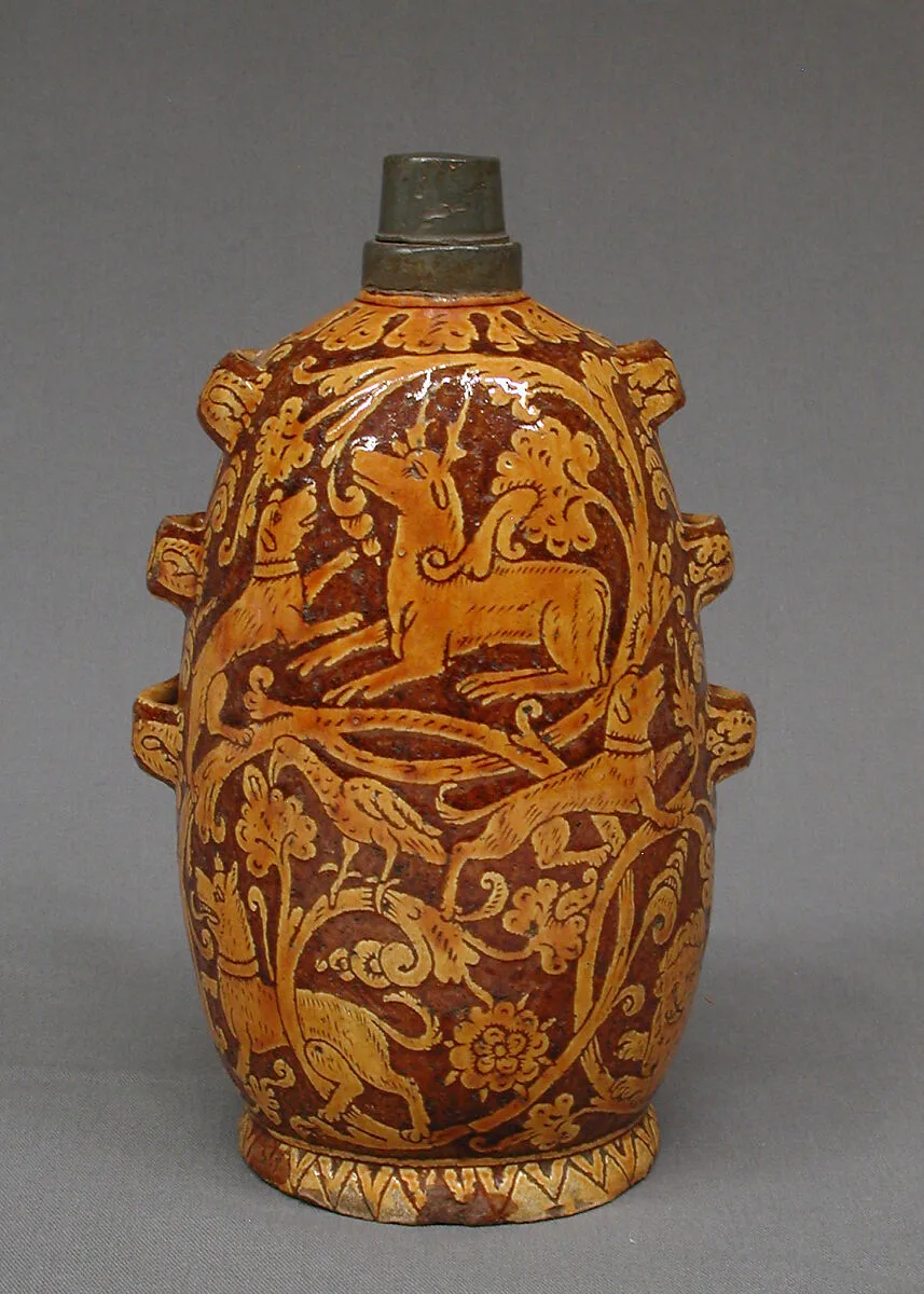 Pilgrim bottle — Unknown