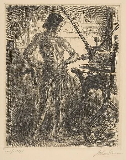 Nude and Etching Press