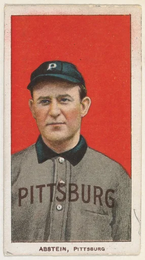 Abstein, Pittsburgh, National League, from the White Border series (T206) for the American Tobacco Company