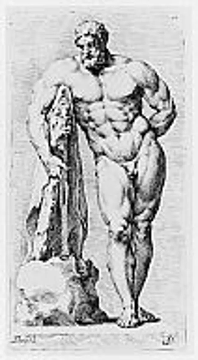 Hercules after the antique — Jan de Bisschop