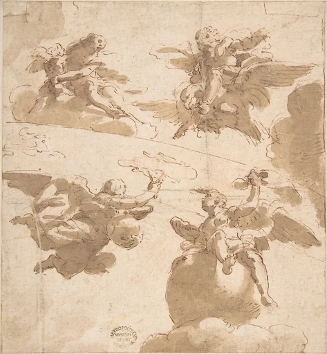 Studies of Figures on Clouds
